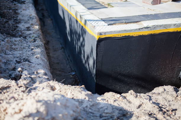 Residential Exterior Waterproofing installation at a Chuckey, TN home by SJ Waterproofing Pros